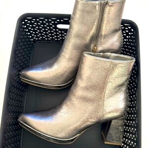 Worthington Woman’s Bannow Flared Heel Booties